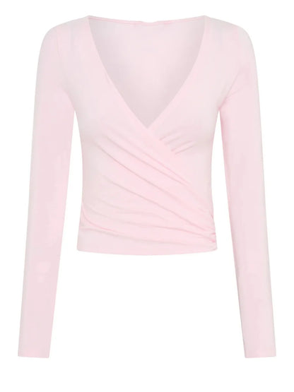 Top ballet croisé