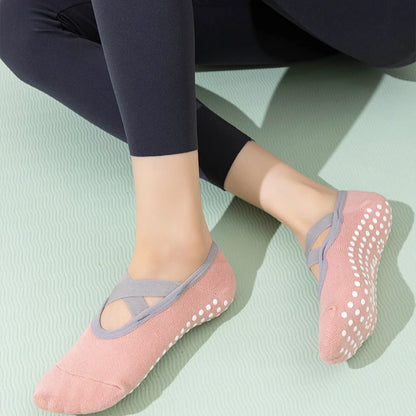 Chaussettes anti-dérapantes