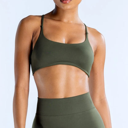 Brassière dos croisé