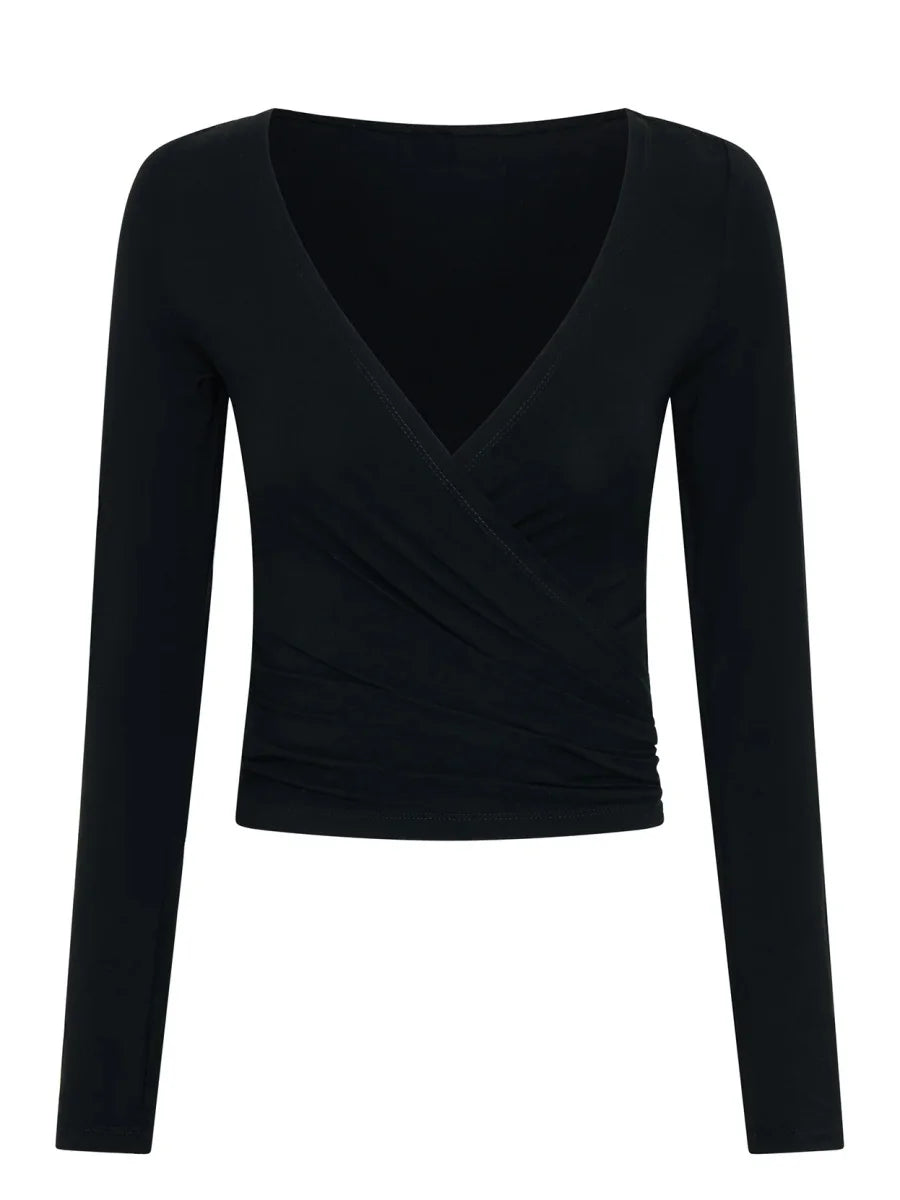 Top ballet croisé