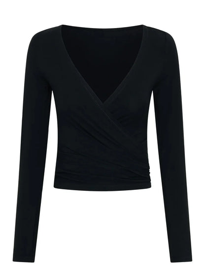 Top ballet croisé
